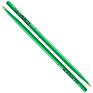 ZILDJIAN Hickory Neon Green 5A Acorn
