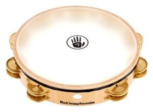 BLACK SWAMP TDOV Brass Tambourine 10"