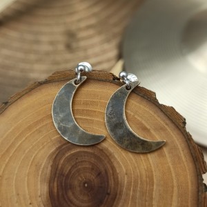 DRUM SHAPES KO12 Earrings Moon