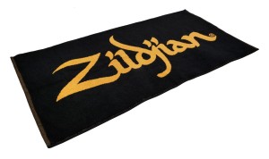 ZILDJIAN HANDTUCH Black Towel Wih Black Logo