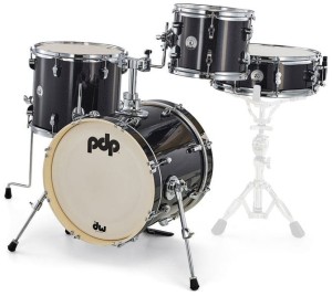 DW PDP New Yorker Shell Set (Black Onyx Sparkle)