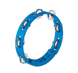 NINO 49SB Compact ABS Tambourine 8" (Sky Blue)