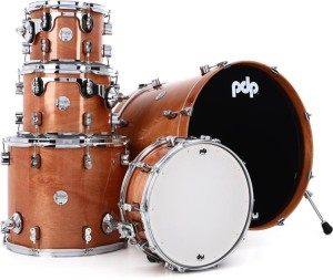 DW PDP Concept Exotic Honey Mahogany Shell Set