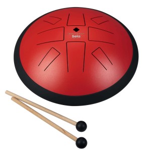 SELA SE374 Melody Tongue Drum 10" C Pygmy Red