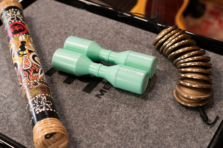 meinl percussion luis conte shaker mint green silesia drum ścp 2.jpg