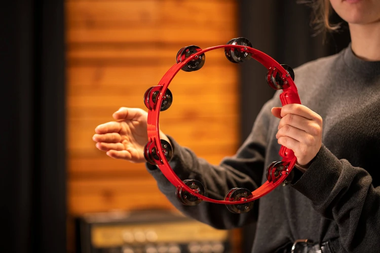 MEINL Percussion Headliner Tour Tambourine czerwony tamburyn silesia drum 5.jpg