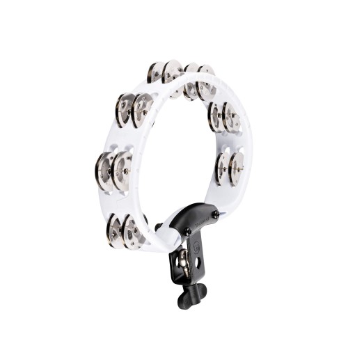 HTMT2WH tamburyn meinl biały z uchwytem silesia drum.jpg