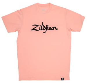ZILDJIAN Classic Logo T-shirt (S) Pink