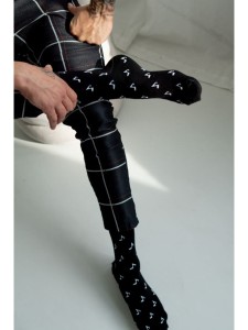 SILESIA DRUM Socks Note Black (43-46)
