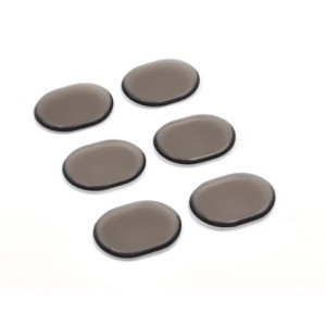 GRV G6BK Black Mute Gel (6 pc)