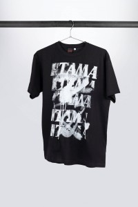 Tama "Spray Paint" Black T-Shirt (XL)