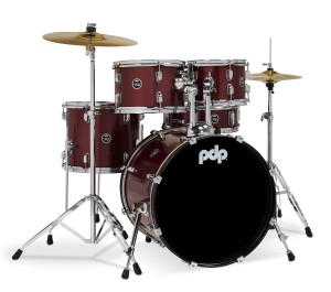 PDP Center Stage Fusion (RS) + hardware + cymbals