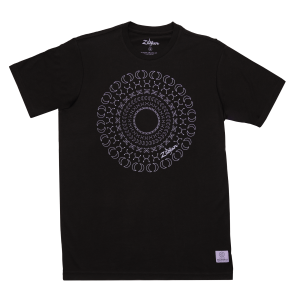 ZILDJIAN 400th Anniversary T-shirt (L) Black