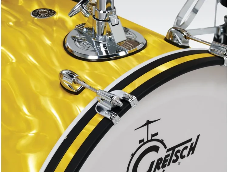 Gretsch catalina jazz yellow w silesia drum