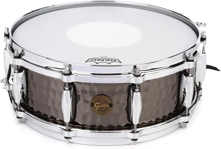 GRETSCH Hammered Black Steel 14x5"