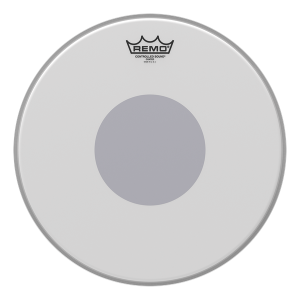 REMO CS Emperor Coated Black Dot 15"