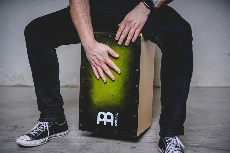 SC100GRB cajon zielony silesia drum sklep perkusyjny 12_11zon.webp