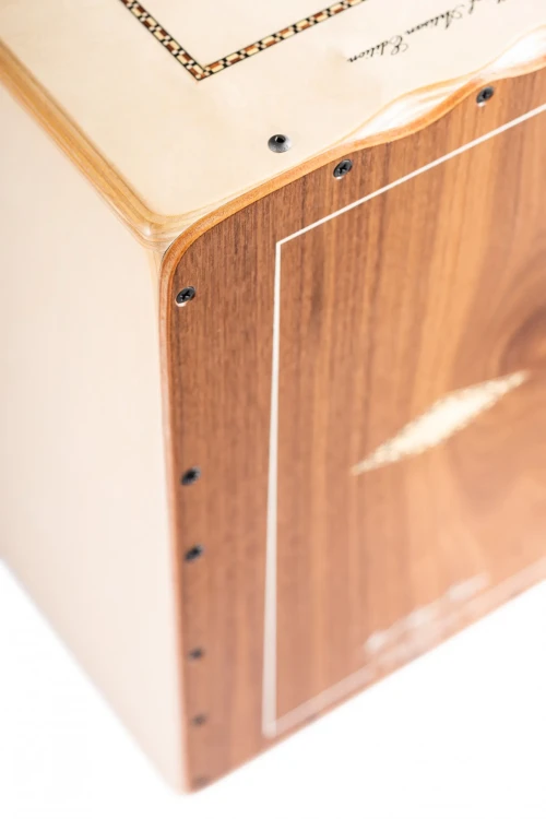 MEINL Percussion Artisan Edition Serie String Cajon Cantina Line - Walnut 17_11zon.webp