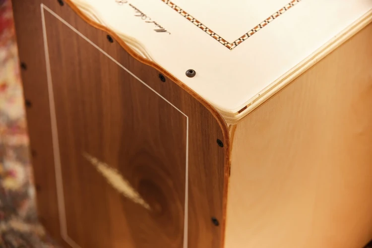 MEINL Percussion Artisan Edition Serie String Cajon Cantina Line - Walnut 5_11zon.webp