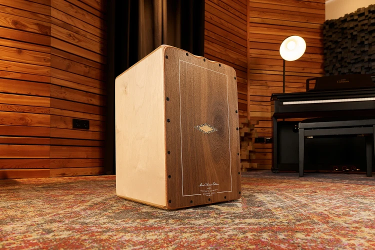 MEINL Percussion Artisan Edition Serie String Cajon Cantina Line - Walnut 2_11zon.webp