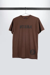 TAMA "Logo" Brown T-Shirt (M)
