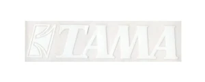 TAMA TLS120WH Logo Sticker 60mm x 280mm White