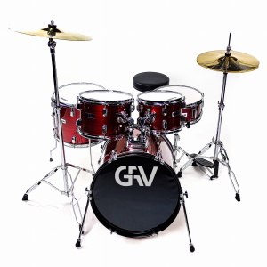 GRV Cube Jazz Drum Set (RD)