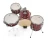 GRETSCH Energy Street Kit - Ruby Sparkle