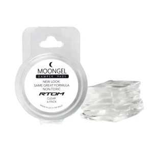 RTOM Moongel Dampers 6 Pieces (Clear)