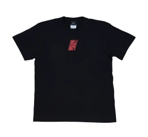 TAMA Red logo T-Shirt Black (S)
