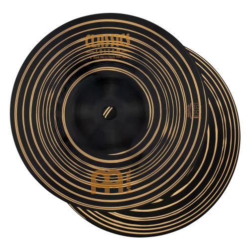 MEINL Classics Custom Dark Micro Stack Hats 8"