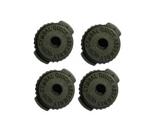 GRV CQL-8BK Cymbal Quick Nut 4-Pack (Black)