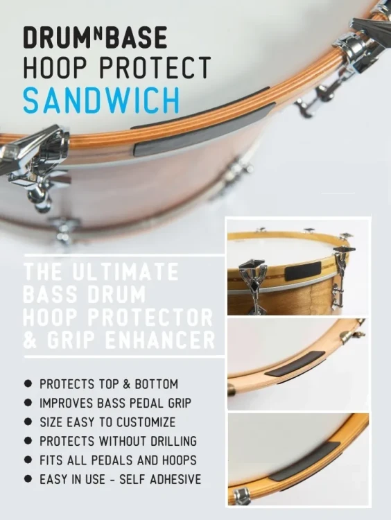 DRUM N BASE Hoop Protector Sandwich