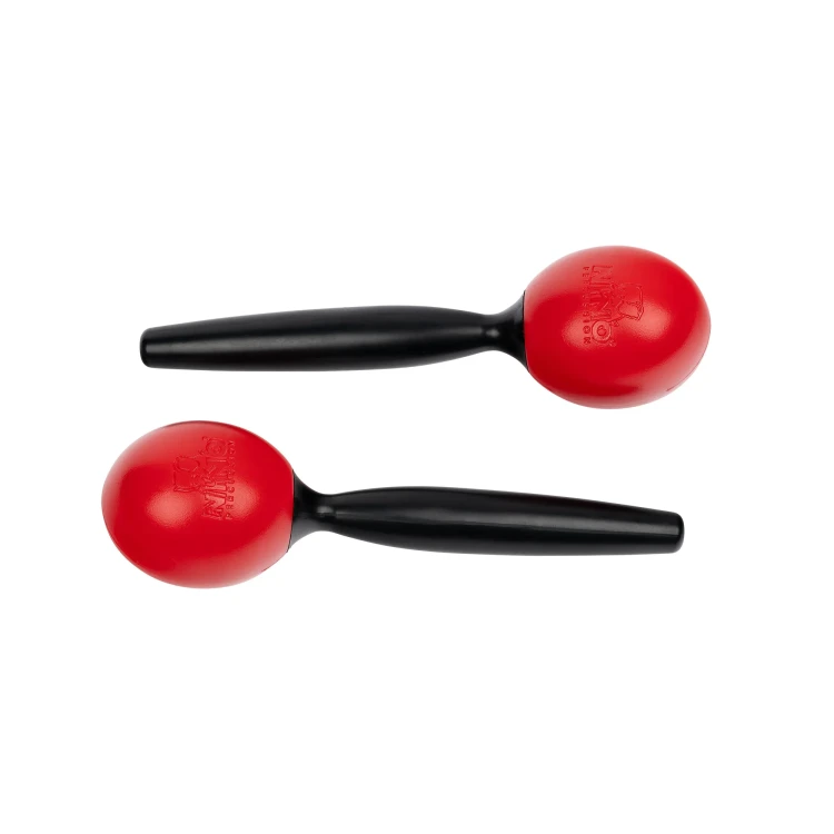 NINO Percussion Molded ABS Maracas - Red