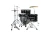 TAMA Stagestar Drum Set 5 pcs (22 BD) - Black Night Sparkle Chrome HW + MEINL Cymbals BCS Cymbal Set  5.webp