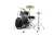 TAMA Stagestar Drum Set 5 pcs (22 BD) - Black Night Sparkle Chrome HW + MEINL Cymbals BCS Cymbal Set.webp