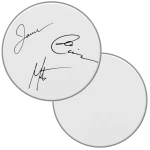 Autograph Drumhead - Pure, White, Ready to Sign 10"