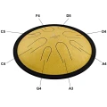 meinl-steel-tongue-drum-10-inch-d-minor-gold