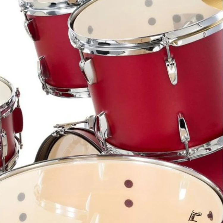 pearl-roadshow-fusion20-cymbals-matte-red