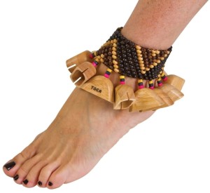 TOCA T-WRA Wooden Rattle for Ankle or Wrist