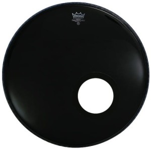 REMO Powerstroke 3 Ebony Bass Reso 20" (Hole)