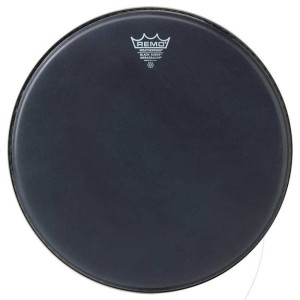 REMO Ambassador Black Suede 8"