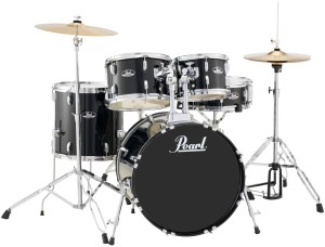 PEARL Roadshow Fusion20 + Cymbals, Drum Throne (JB)