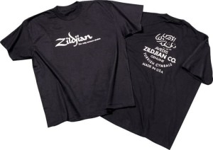 ZILDJIAN Black Classic T-shirt (XL)