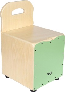 STAGG CAJ-KID-GR Cajon For Kids (Green)