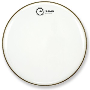 AQUARIAN Classic Clear Snare Bottom 12"