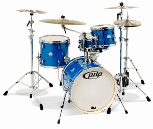 DW PDP New Yorker Shell Set (Sapphire Sparkle)