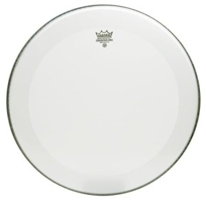 REMO Powerstroke 3 Bass Smooth White 22" + DynamOs