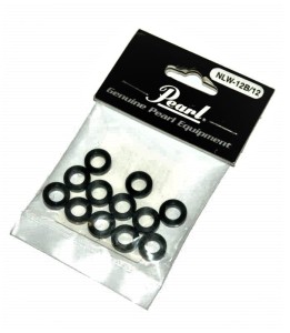 PEARL NLW-12B/12 Washers Black 12 Pieces